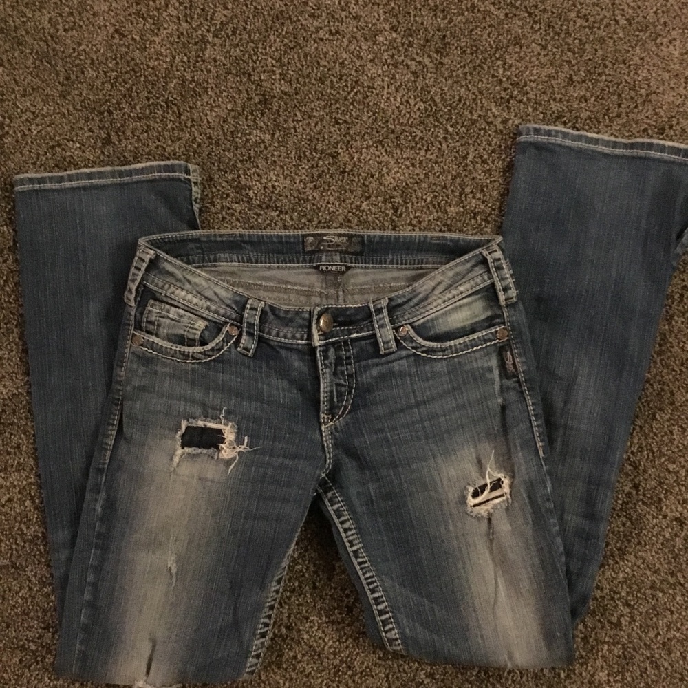 Silver jean Pioneer boot cut size 30/33